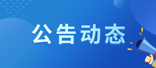 公告动态